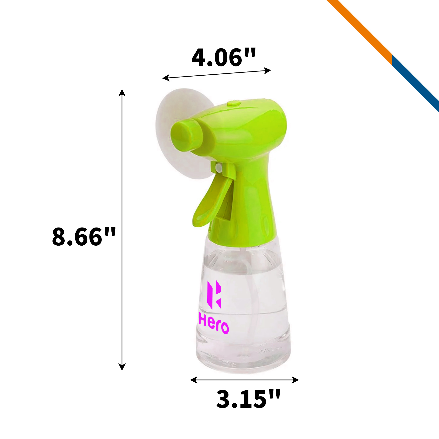 Tommie 2in1 Handheld Mist Fan 10