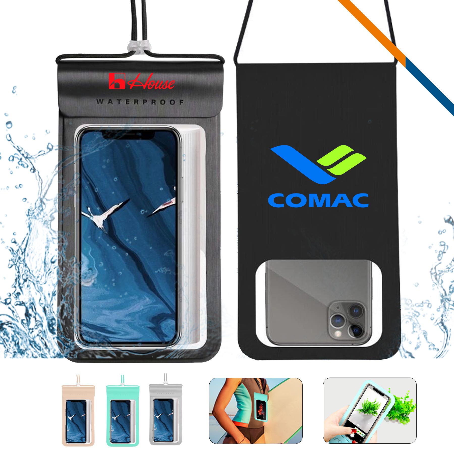 Hooli Waterproof Phone Pouch 4