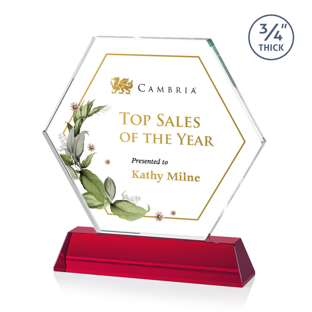 Ralston VividPrint™ Award - Red 6