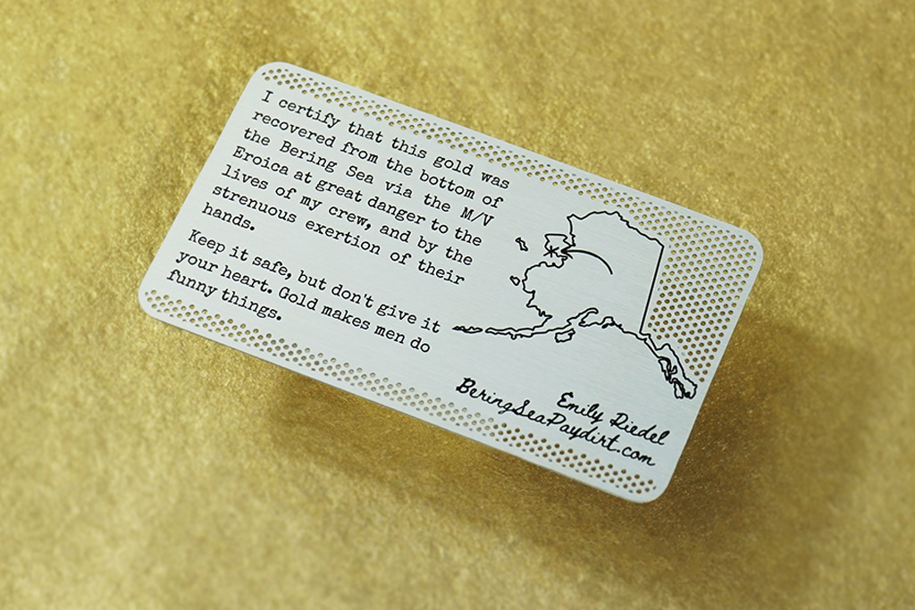 Aluminum Business Cards 11