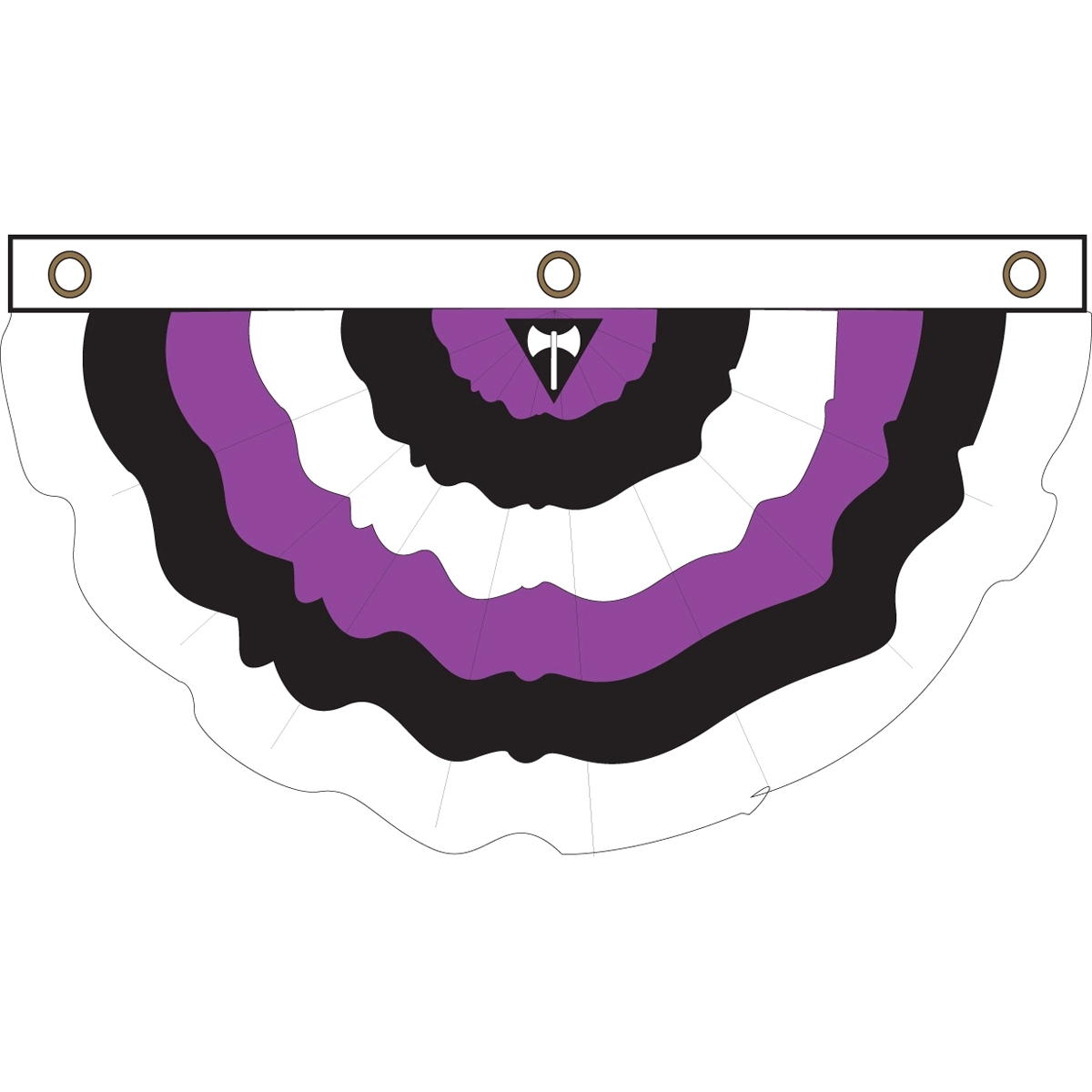 Lesbian Pleated Full Fan 2