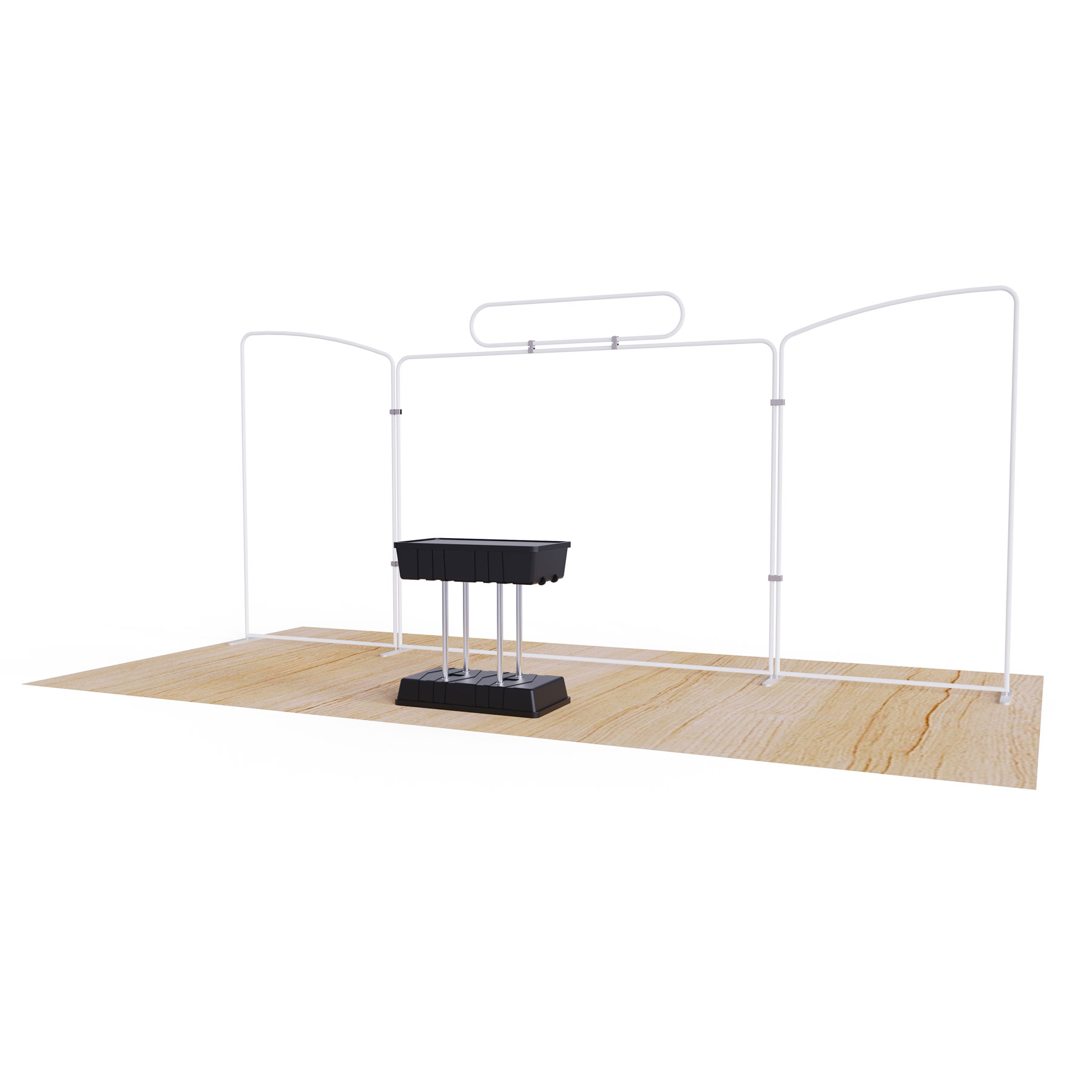 10' X 20' Custom Straight Tension Fabric Trade Show Booth Kit 5