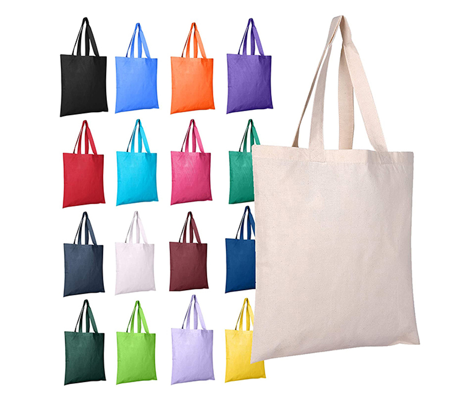 Heavy Duty Cotton Canvas Tote Bag, custom tote bag with logo imprint 4