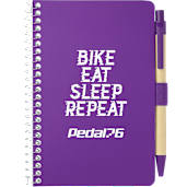 FSC® Mix 4" x 6" Pocket Spiral Notebook with Pen 77