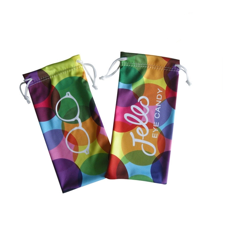Custom Full Color Microfiber Eyeglass Pouch 7