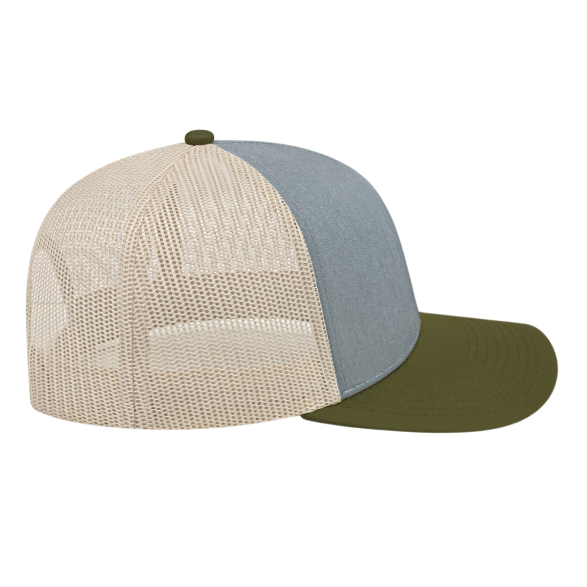 Cap America Poly/Cotton Trucker Mesh Back Cap 366