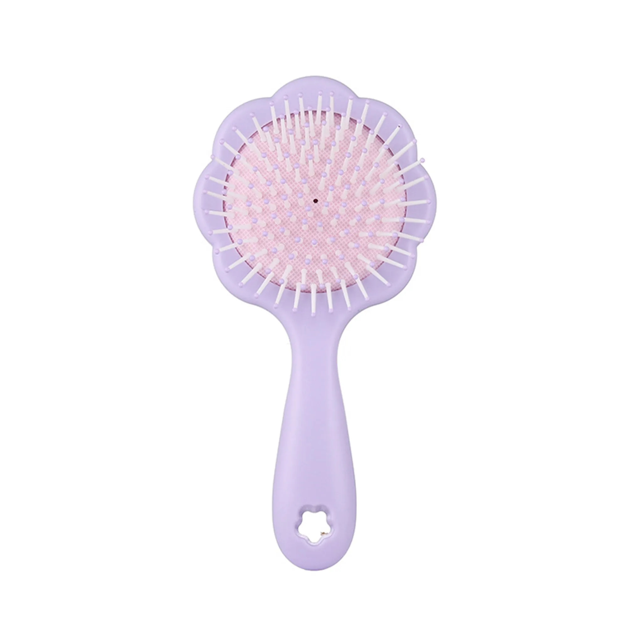 Kids Air Cushion Hair Brush Massager Flower Design 2