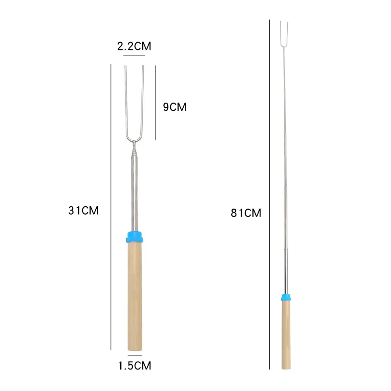 Stainless Steel Bbq Sticks 6