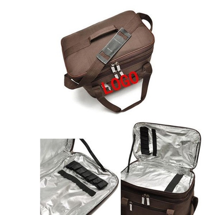 Picnic Lunch Cooler Bag with Shoulder Strap 2
