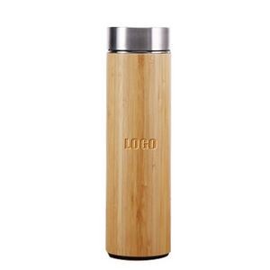 450ml Bamboo Encased Stainless Steel Coffee Mug With Double Wall Insulation 10
