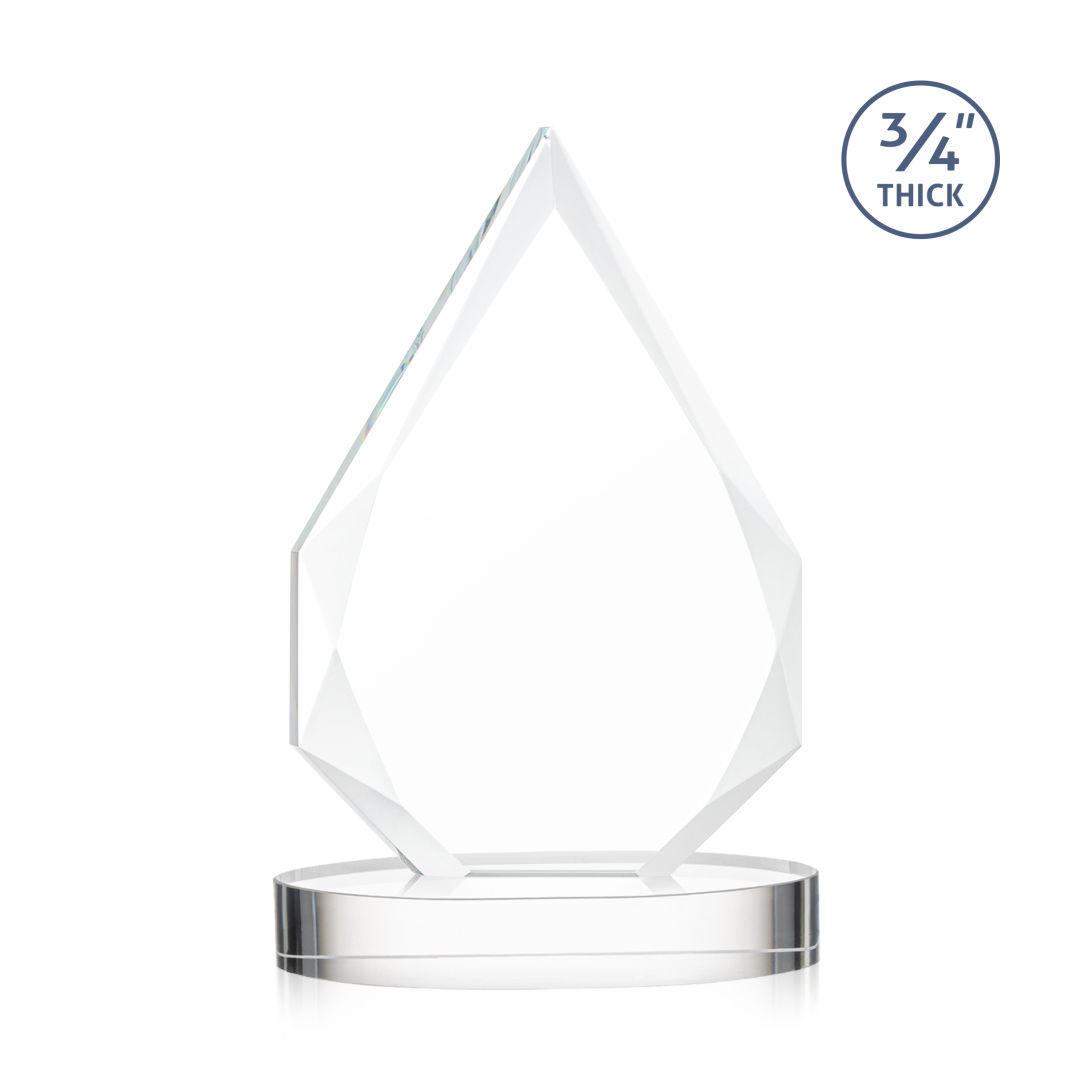 Hawthorne VividPrint™ Award on Alberton Base - Clear 5