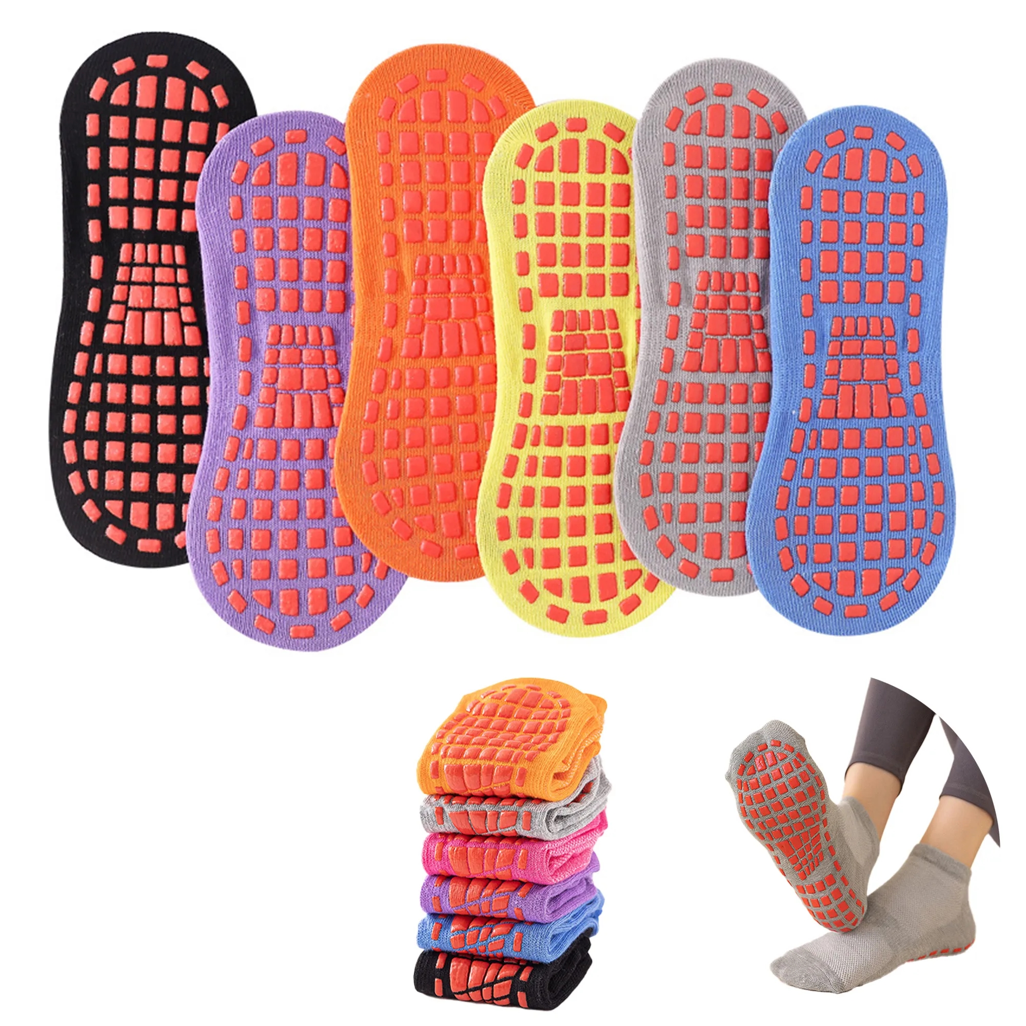 Adult Non-Slip Grip Socks 2