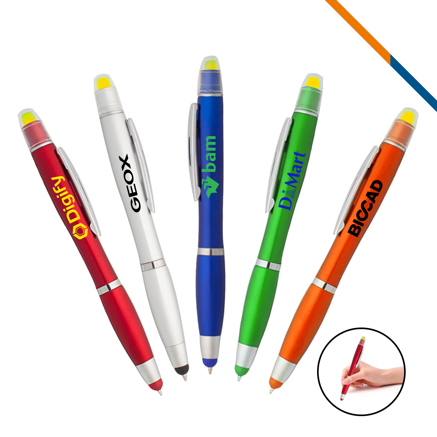 Darco 3in1 Highlighter Pen 3