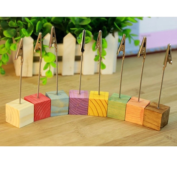 Wooden Memo Clip For Photo And Card 5