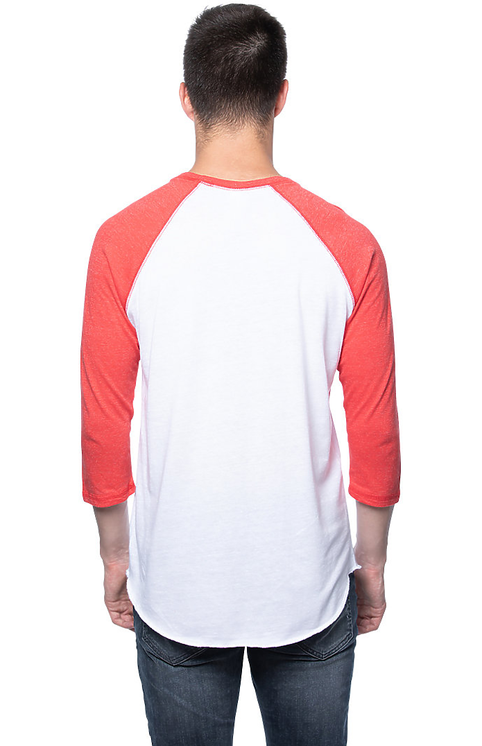 Unisex Triblend Raglan Baseball Shirt 4