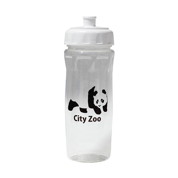 18 oz. Poly-Saver PET Bottle with Push 'n Pull Cap 17