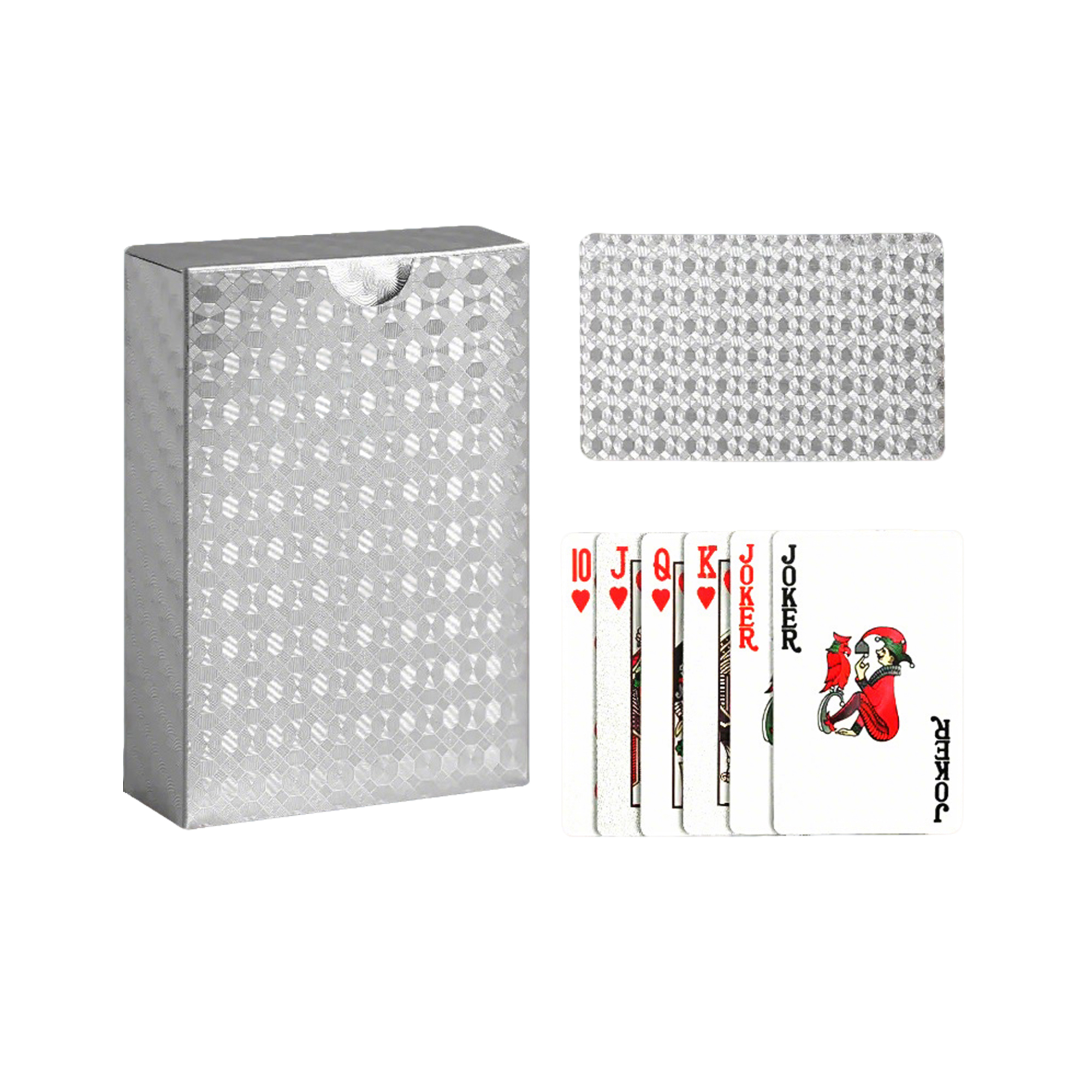 Polyethylene Terephthalate Foil Playing Card 2.3" x 3.5" 3