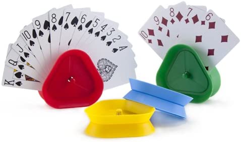 Triangle Shaped Hands-Free Playing Card Holder 3