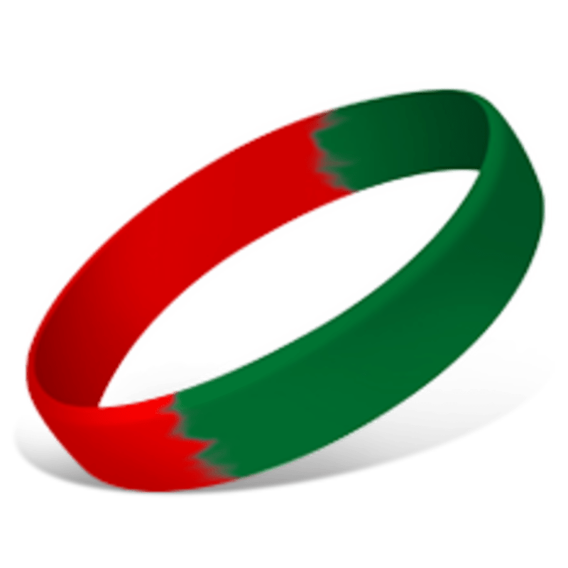 1 Inch Full Color Printed Wristbands 120