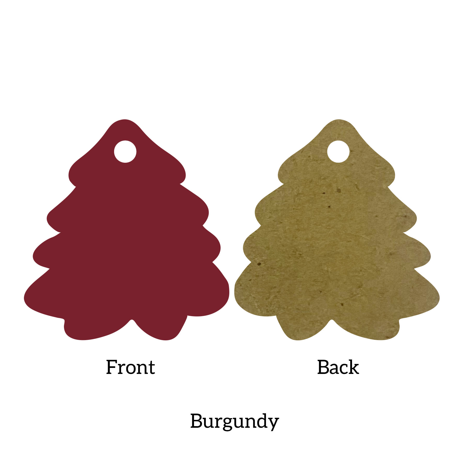 Free Shipping Solid Color Christmas Ornament - Tree 8