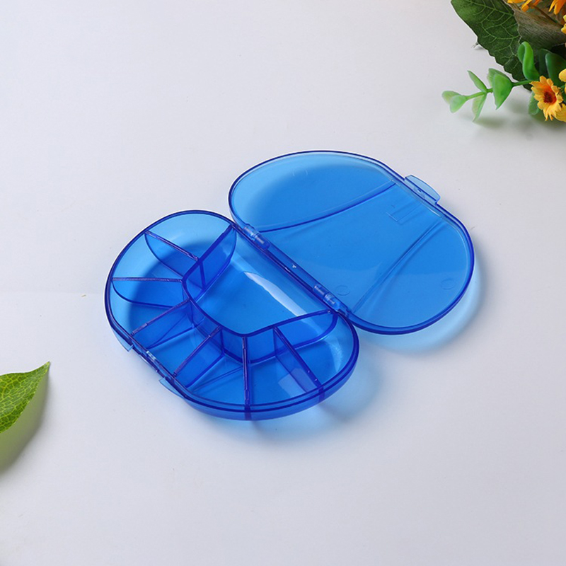 8 Compartments Portable Pill Box 4