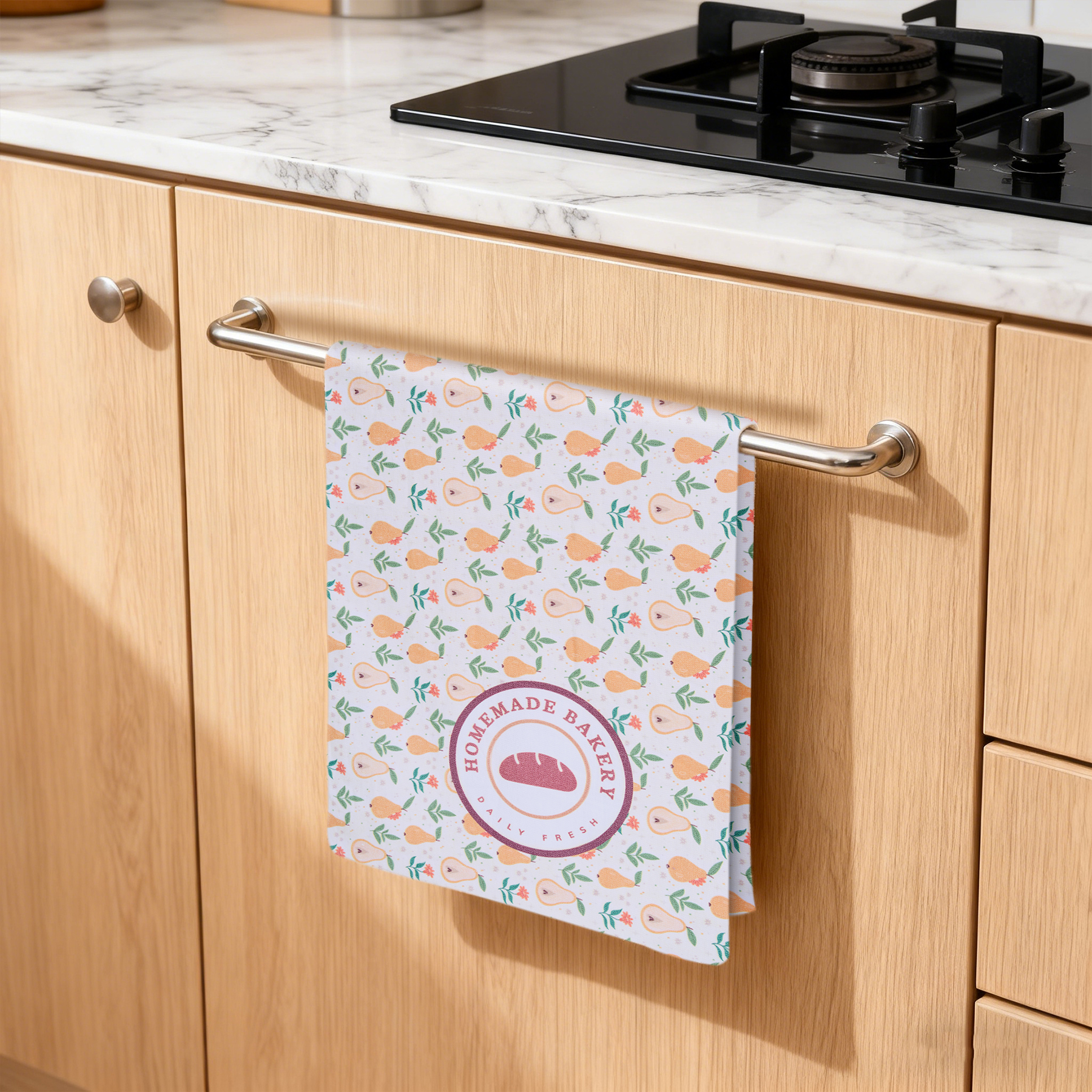 16" X 26" Cotton Kitchen Tea Towel 8