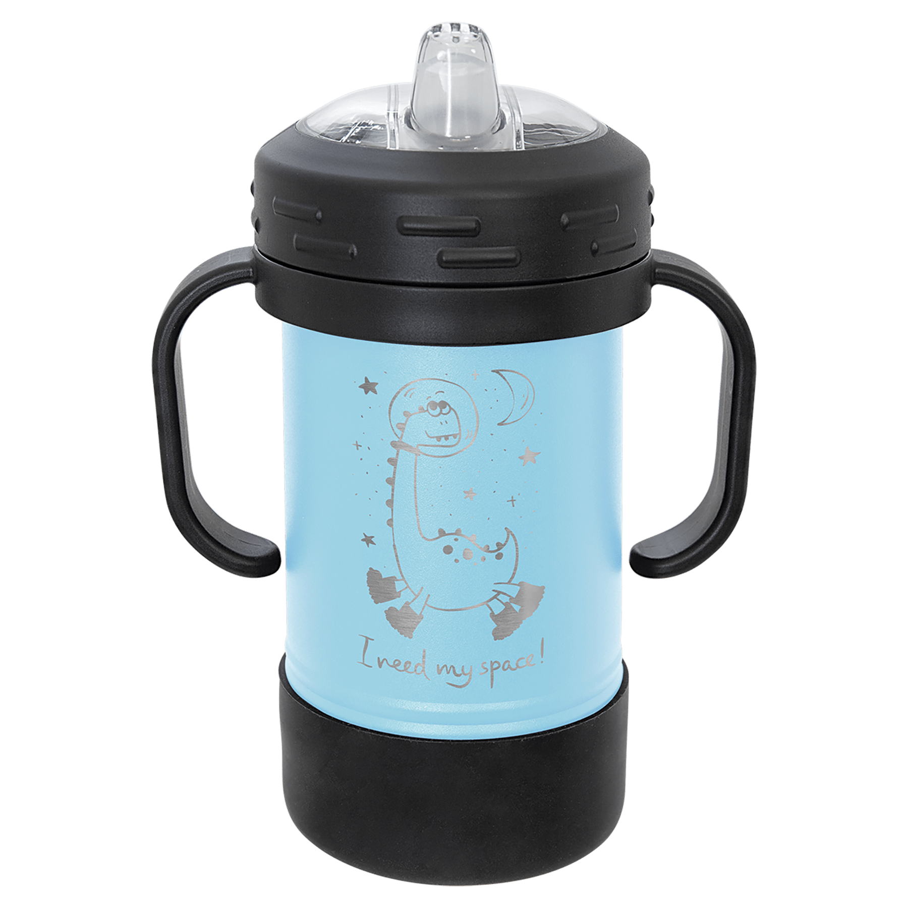 Polar Camel 10 oz. Light Blue Sippy Cup 2