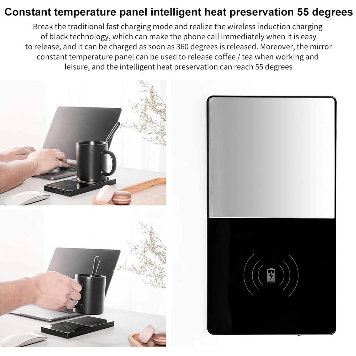 Mug Warmer Wireless Charger 3 in 1 5