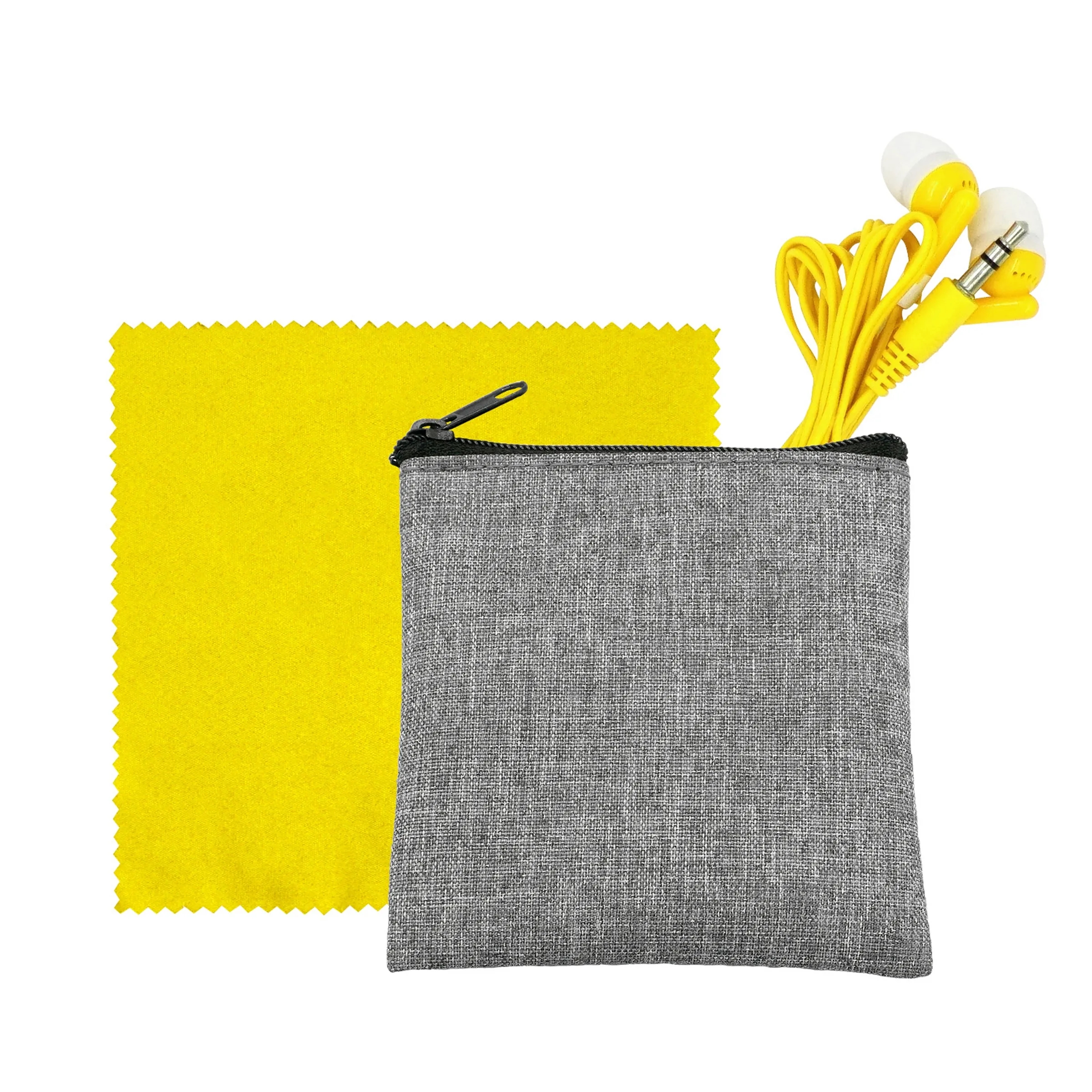 Recycled Ear Bud & Cloth Set 14