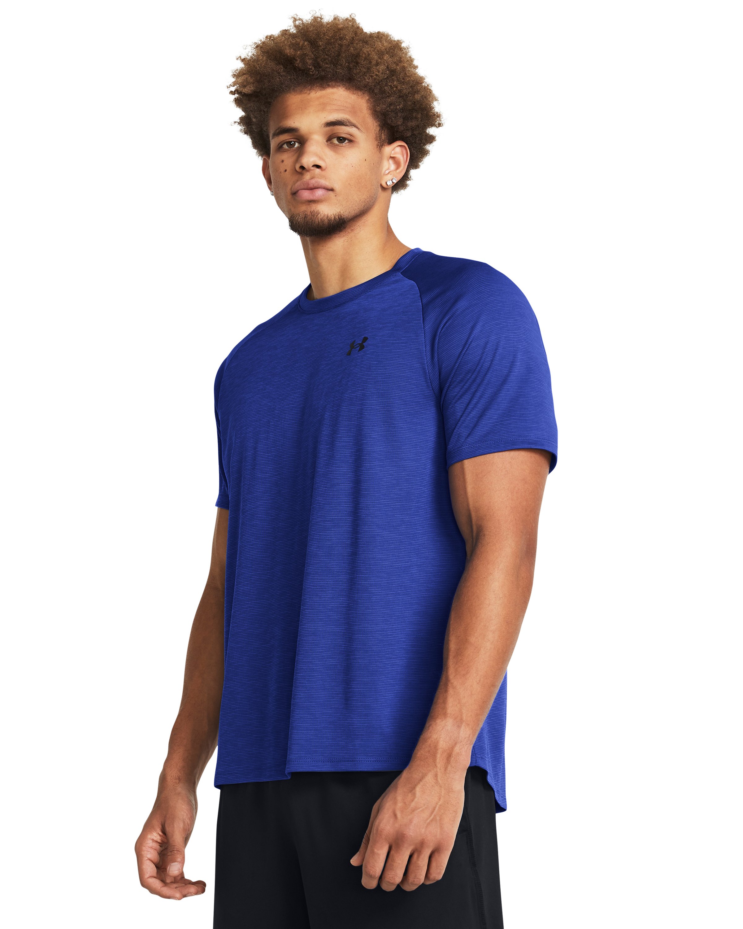 UA Tech Textured Men's Short Sleeve 22
