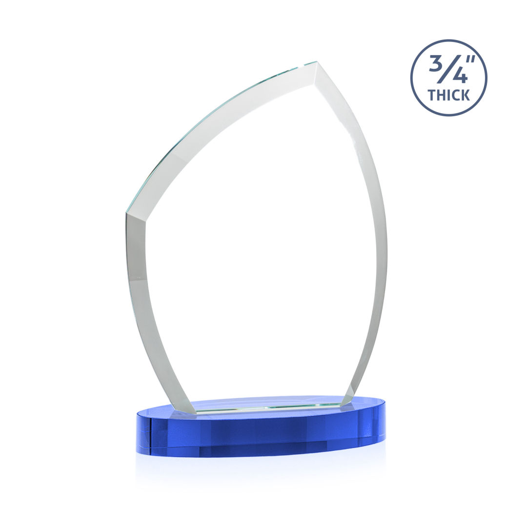 Daltry VividPrint™ Award on Alberton Base - Sky Blue 2