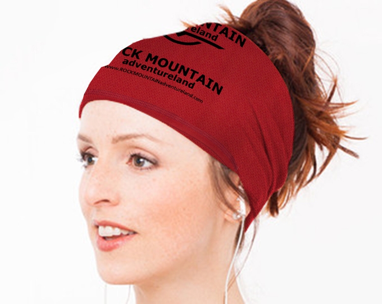 "THE COOLING FANDANA™" Recycled RPET 170 GSM Multi-Functional Cooling Gaiter, Facecover and Headwear 4