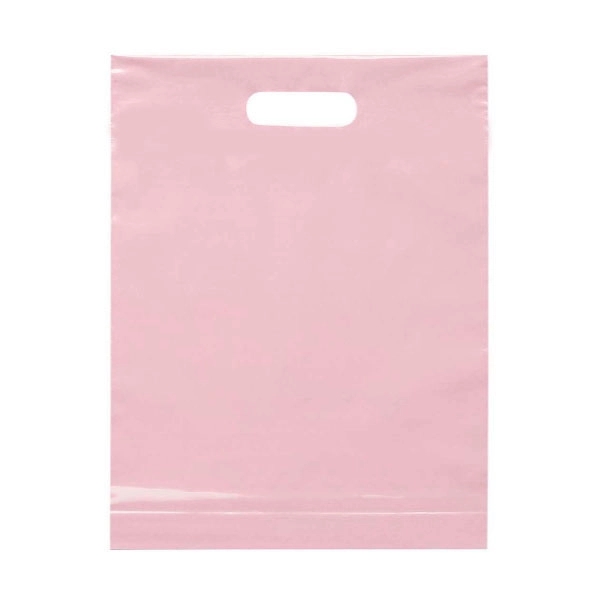 Plastic Die Cut Handle Bag - 12 " x 4 " x 15.75 " 6