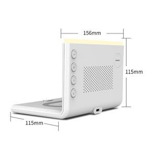 3 In 1 Alarm Clock Wireless Charger With Temperature Display 3