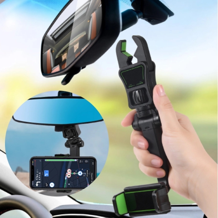 Car Rearview Mirror Mobile Phone Stands 4
