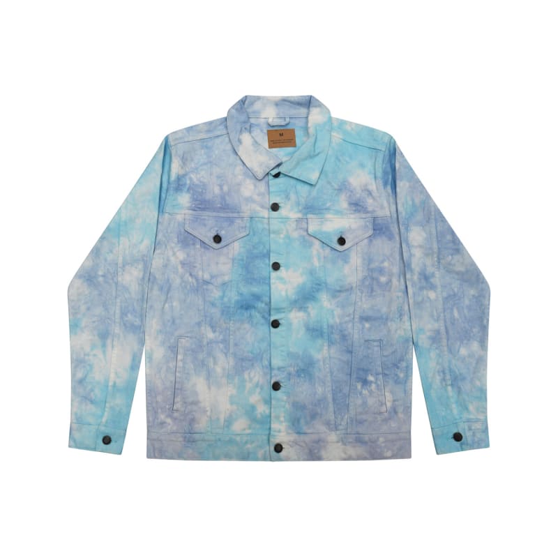 Tie-Dye Unisex Denim Jacket 5