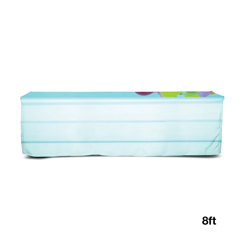 DisplaySplash 8' Fitted Table Cover 6