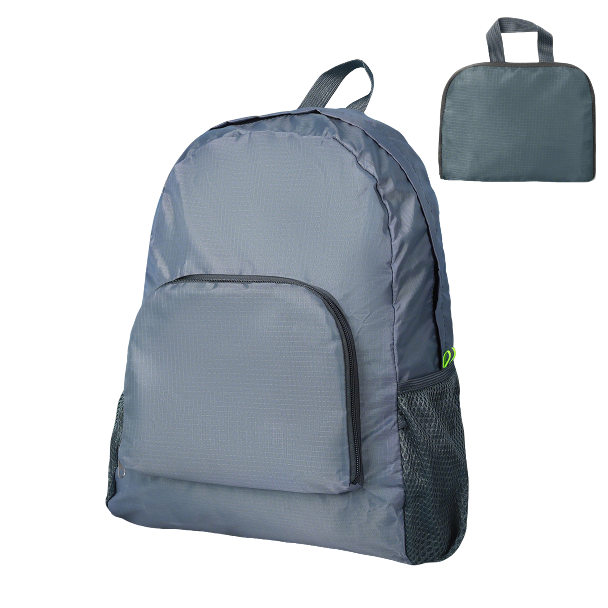 210D Ripstop Foldable Travel Backpack 12" Length x 6.5" Width x 16.5" Height 7