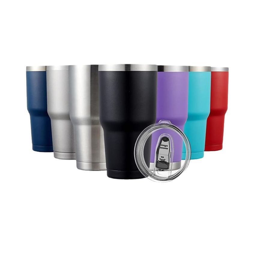 30 oz Stainless Steel Tumbler W/ Lid 2