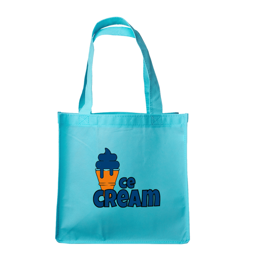 Non-Woven Polypropylene Tote - 12"W x 12.75"H x 8"D 8