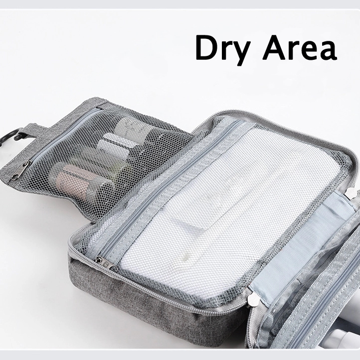 Hanging Travel Toiletry Bag & Makeup Cosmetic Organizer 9