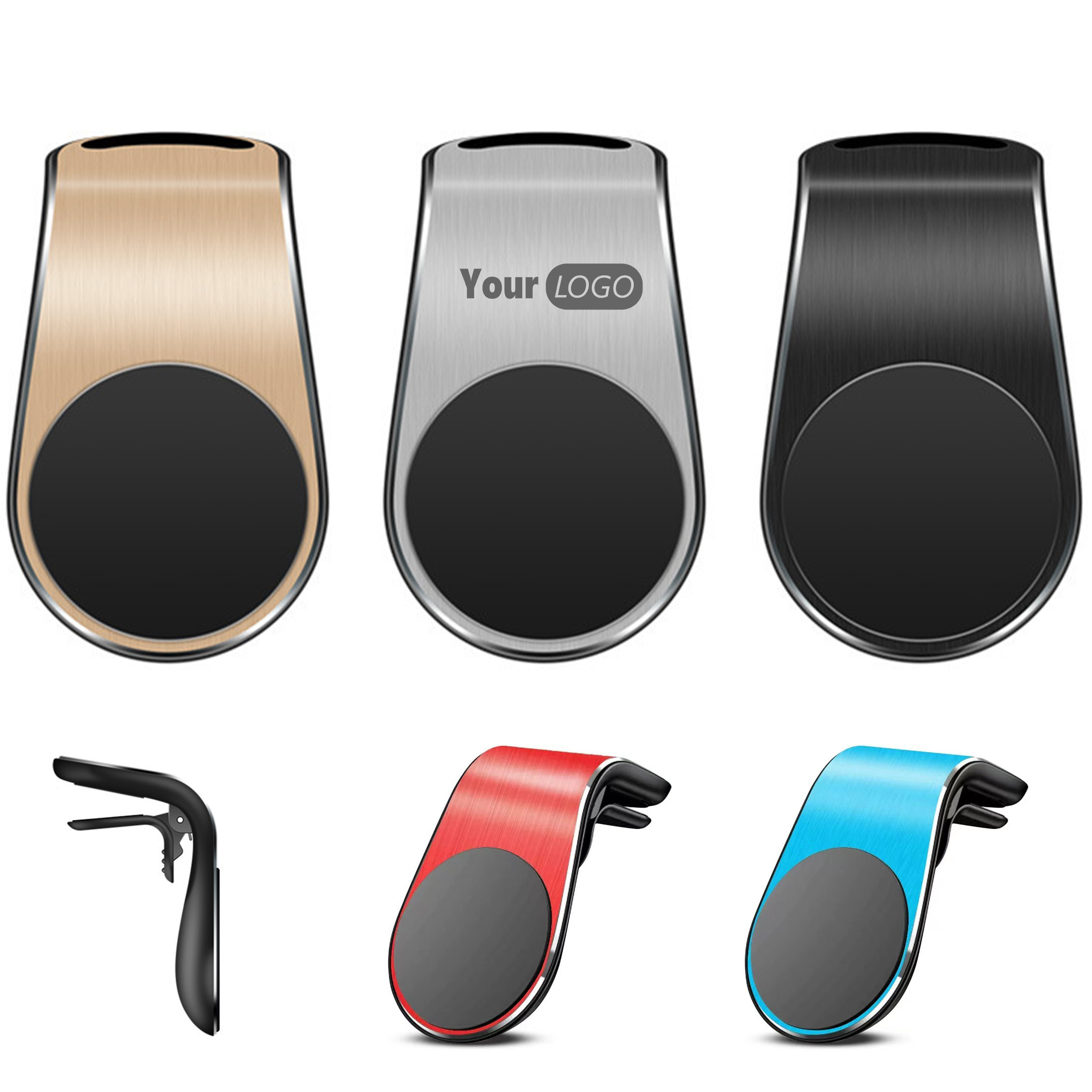 Metal Universal Magnetic Vent Mount For Phones ?C Stylish And Functional 2