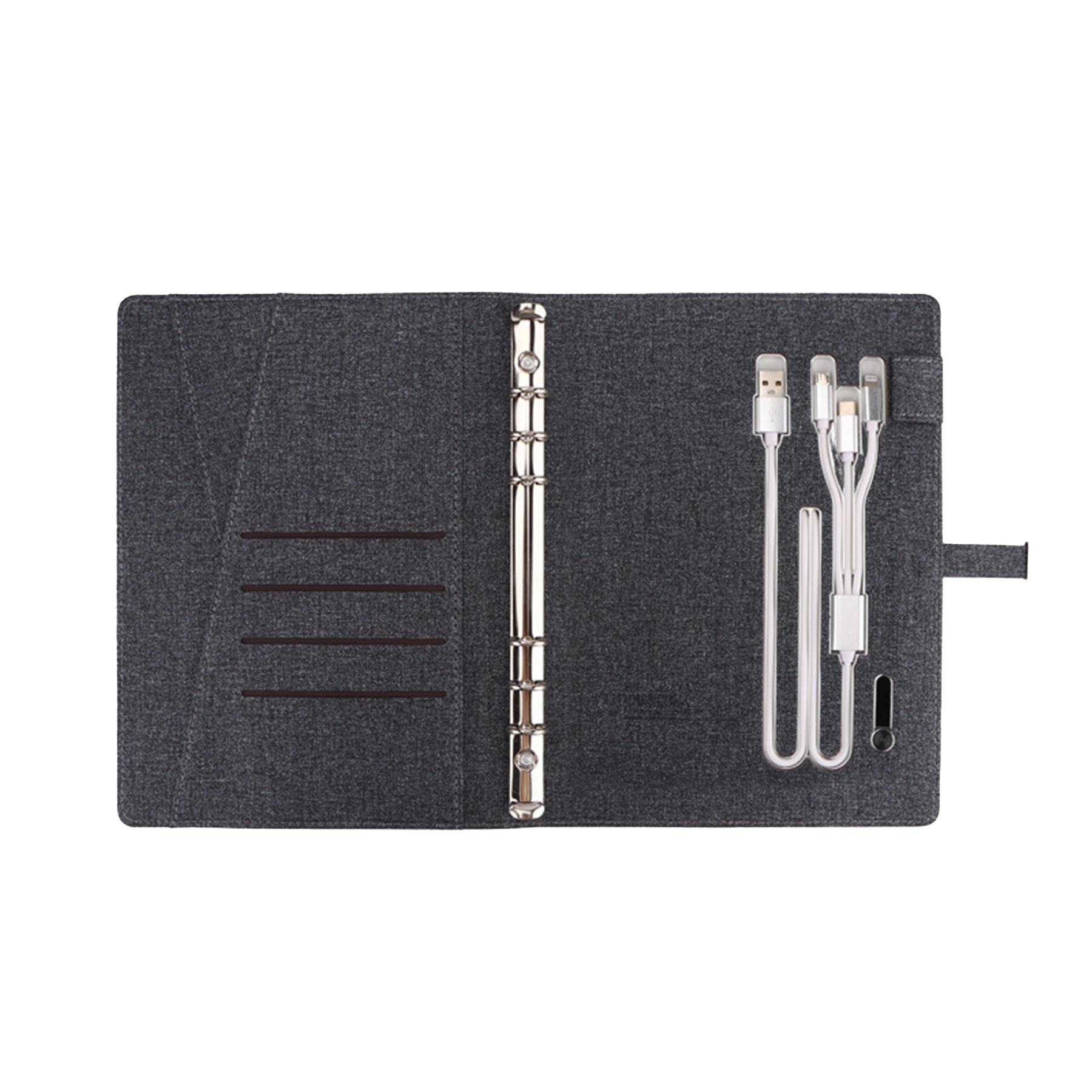 A5 Notepad Power Bank with Wireless Charger 1