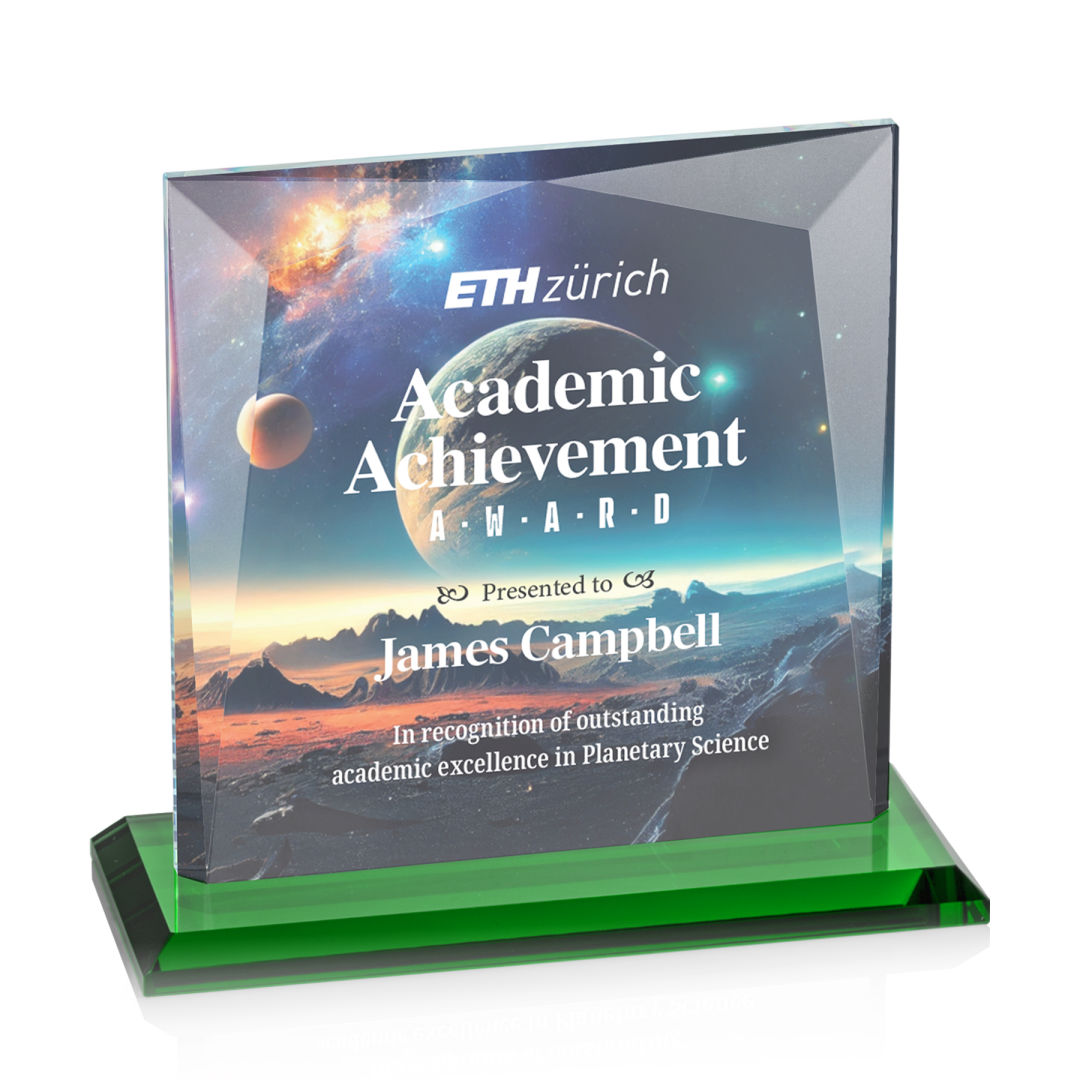 Tanner VividPrint™ Award - Green 1