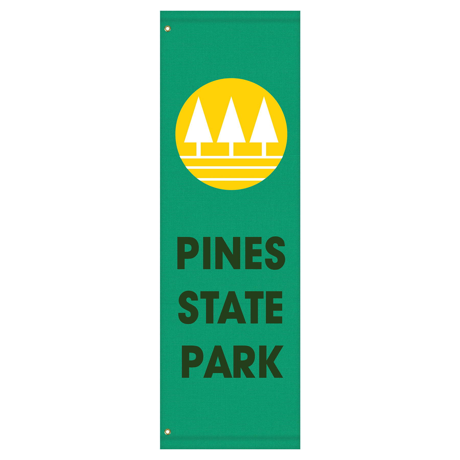 72" x 22" Custom Sunbrella™ Avenue Banner-3 Color Imprint 8