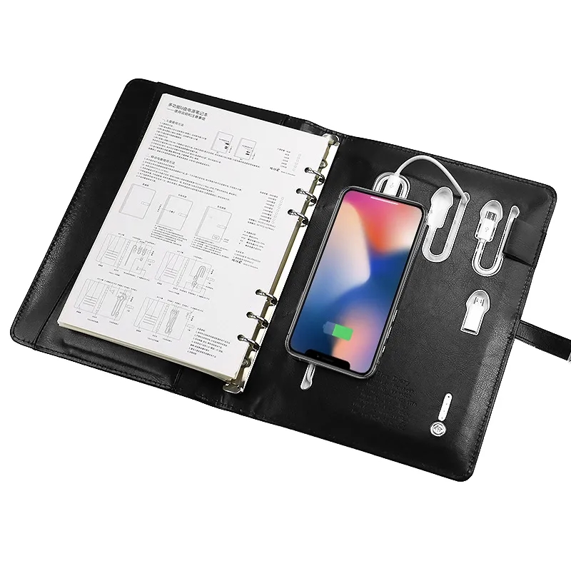 A5 Notebook With 8000 mAh Power Bank & 16GB USB Flash Drive 4