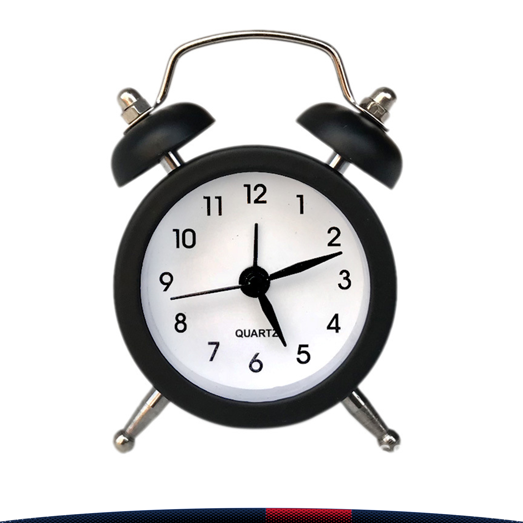 Mini Metal Alarm Clock 7