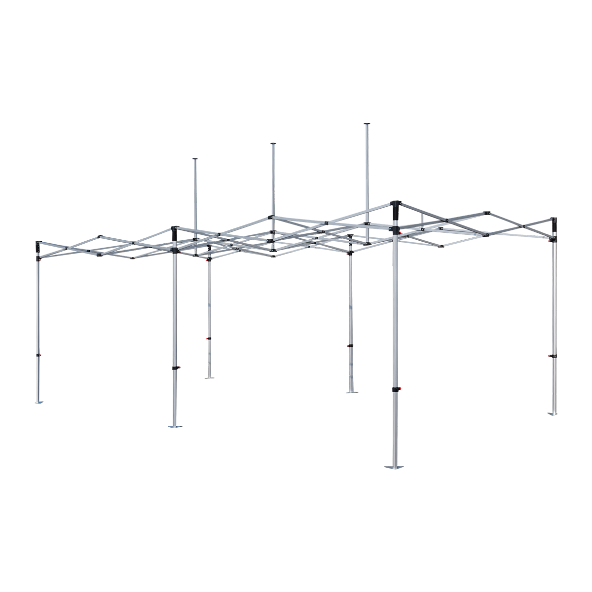 10'x20' Standard Hex Aluminum Frame Tent Kit 8