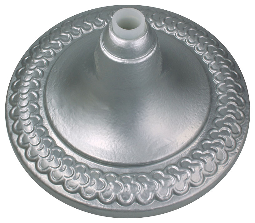Guidon Floor Stand - Silver Painted 2