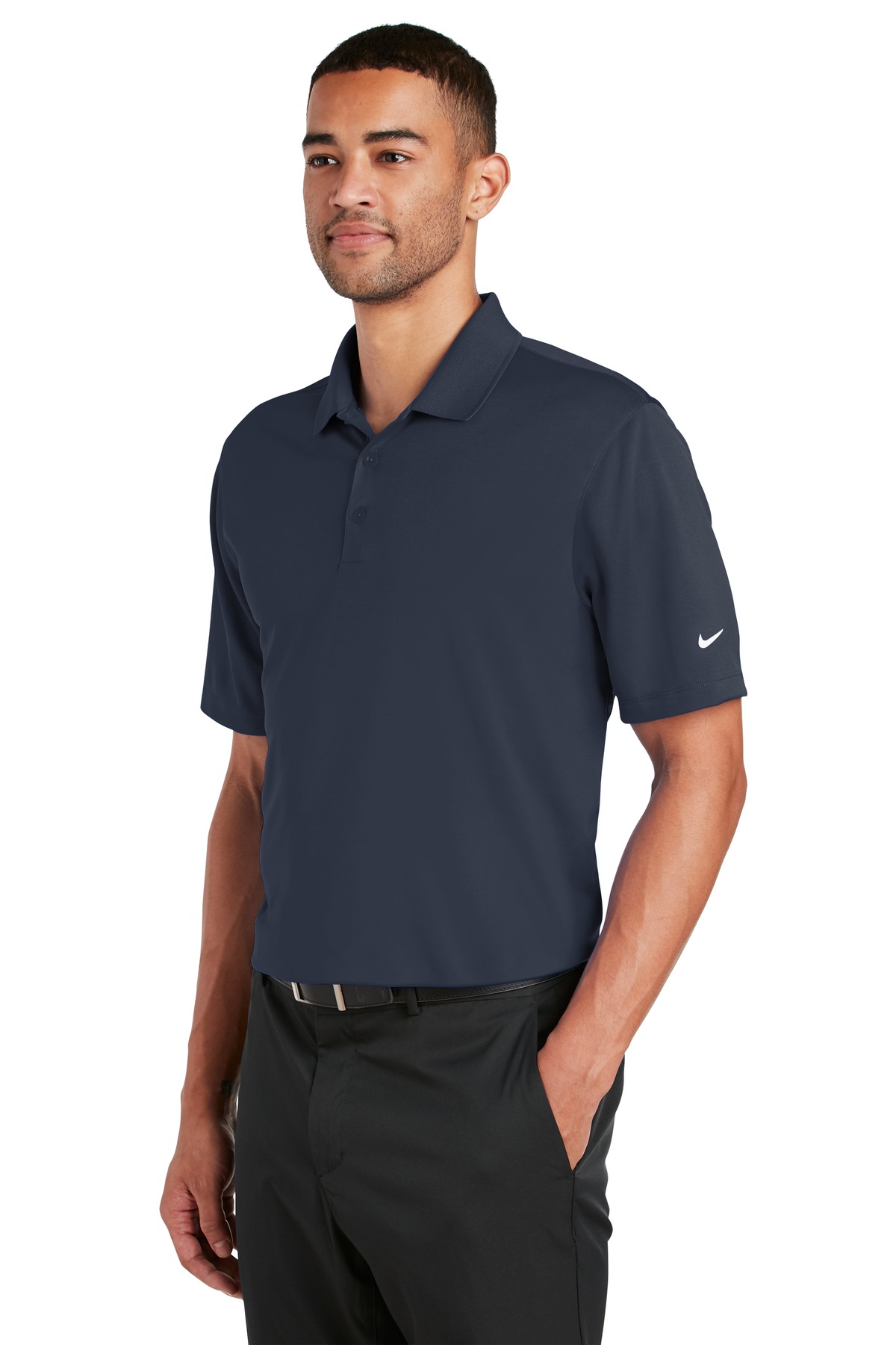 Nike Dri-FIT Classic Fit Players Polo with Flat Knit Collar. 838956 39